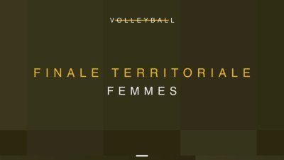 Finale territoriale NC de Volley-ball Femmes - vidéo undefined - france.tv