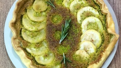 Coup D Food Tarte Aux Poires Facon Bourdaloue Romain Pistache