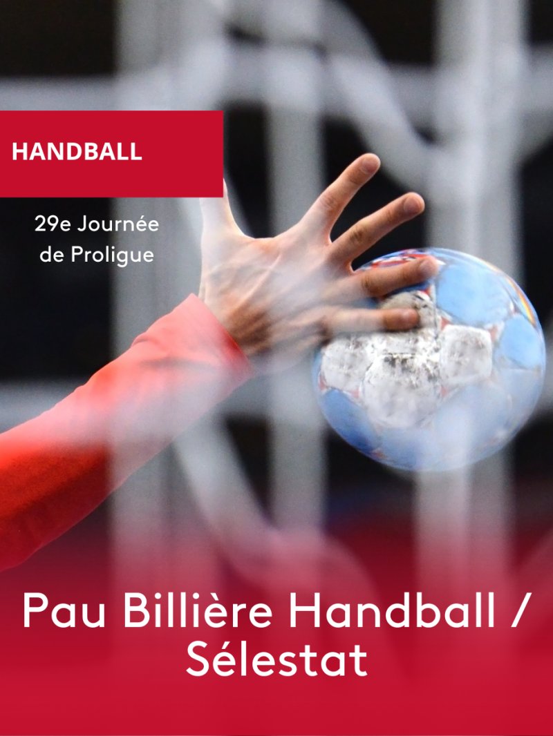 Pau Billère Handball  VS Sélestat - 29e journée de championnat de Proligue - vidéo undefined - france.tv